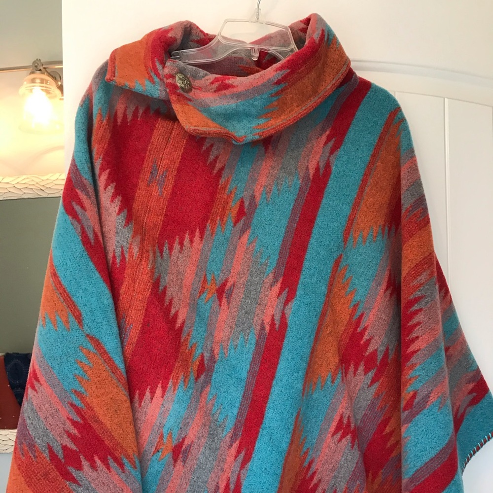 Aztec poncho